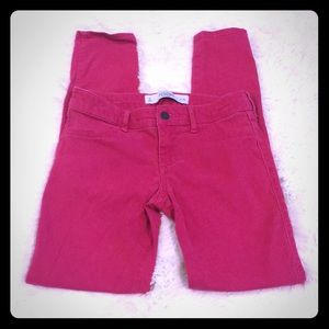 Abercrombie & Fitch Pink Skinny Jeans